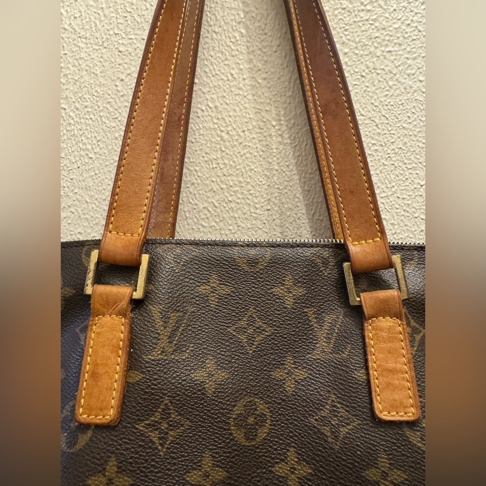 Louis Vouitton Monogram Authentic Brown Tote Handbag - Picture 3 of 16
